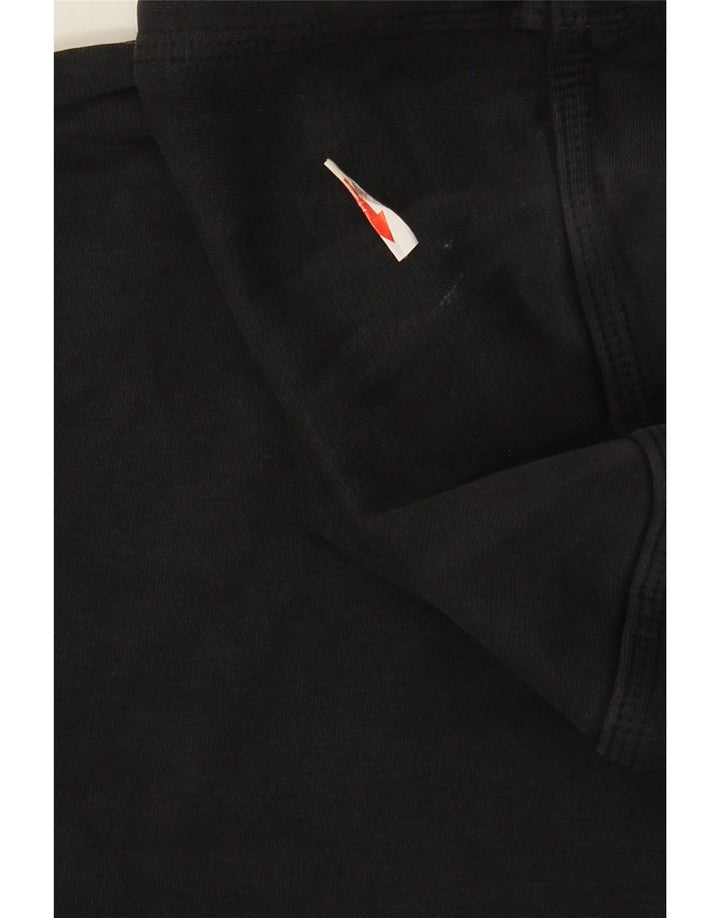 Мужской джемпер с капюшоном Nike, средний черный, хлопок