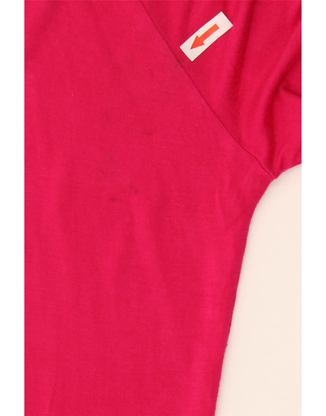 Женский топ с длинным рукавом Nike Graphic Top UK 14, средний розовый из вискозы