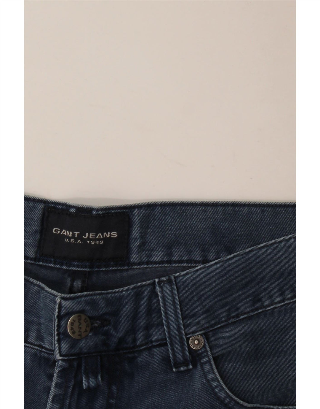 Мужские прямые джинсы GANT W32 L31 синие