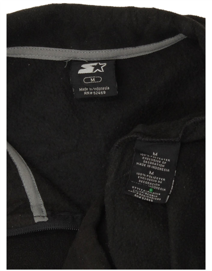 Мужская флисовая куртка Starter UK 38, средний черный полиэстер