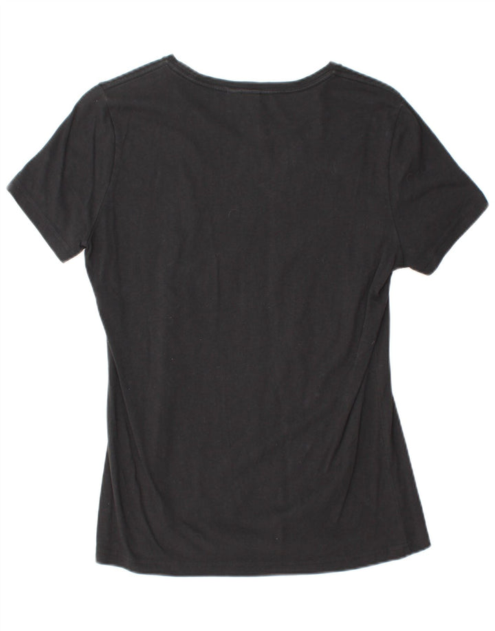 Женская футболка с рисунком ADIDAS Top UK 12 Medium Black
