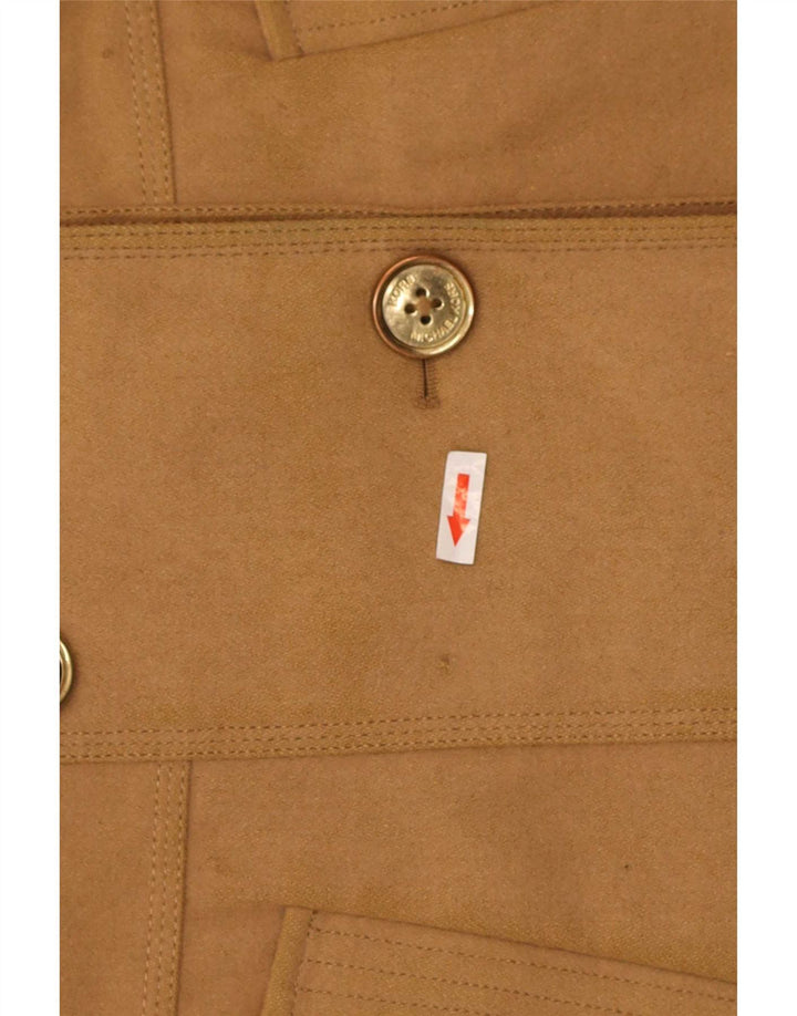 Женское бушлат Michael Kors, США 10, большой, бежевый, шерсть