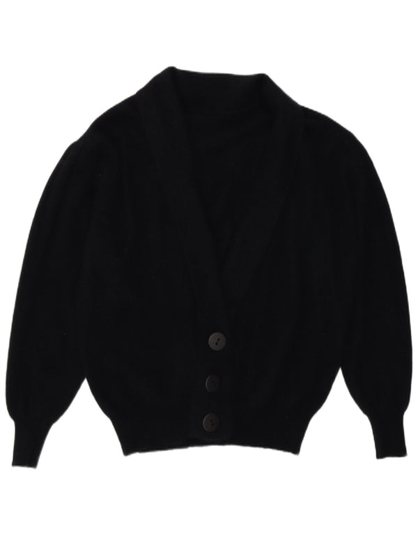 Винтажный женский кардиган-свитер UK 16, большой темно-синий