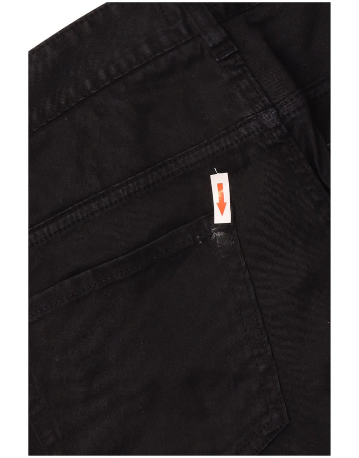 Мужские узкие джинсы Hugo Boss W34 L34, черный хлопок