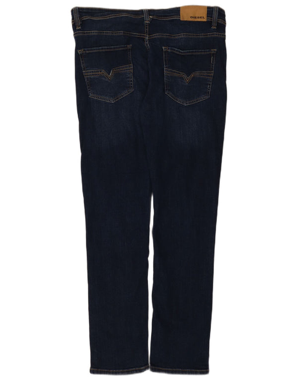 Женские узкие джинсы Diesel W36 L31, синие, хлопок