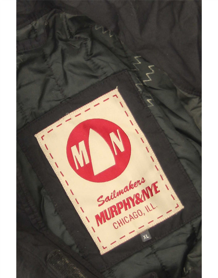 Мужской бомбер Murphy & Nye UK 42 XL Черный Полиамид