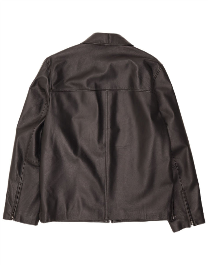 Мужская кожаная куртка Conbipel IT 48 Medium Black Leather