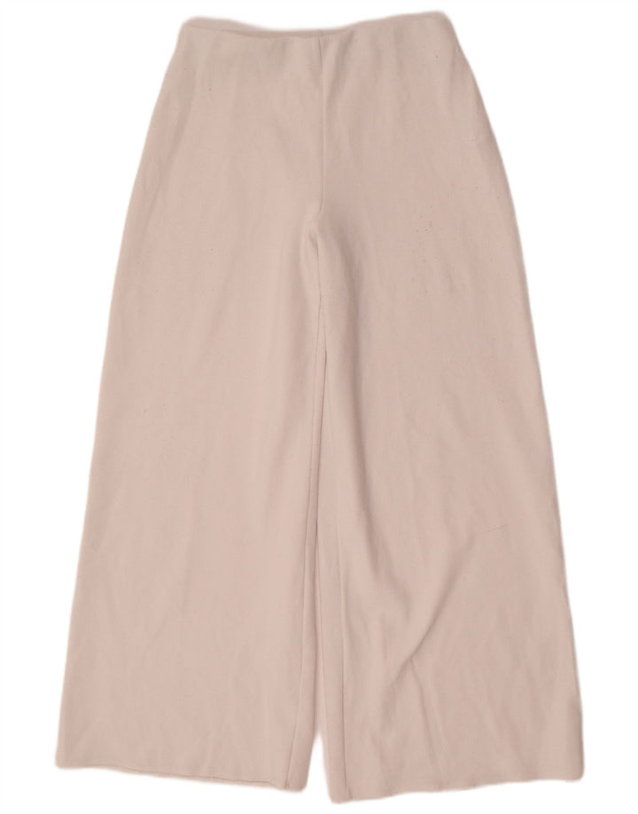 Женские повседневные широкие брюки Zara Medium W30 L31, белый полиэстер