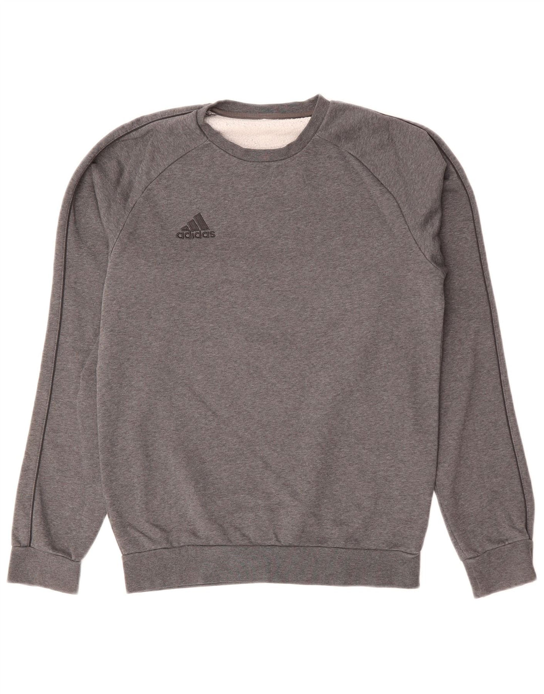 Мужской свитер Adidas, маленький серый хлопковый джемпер