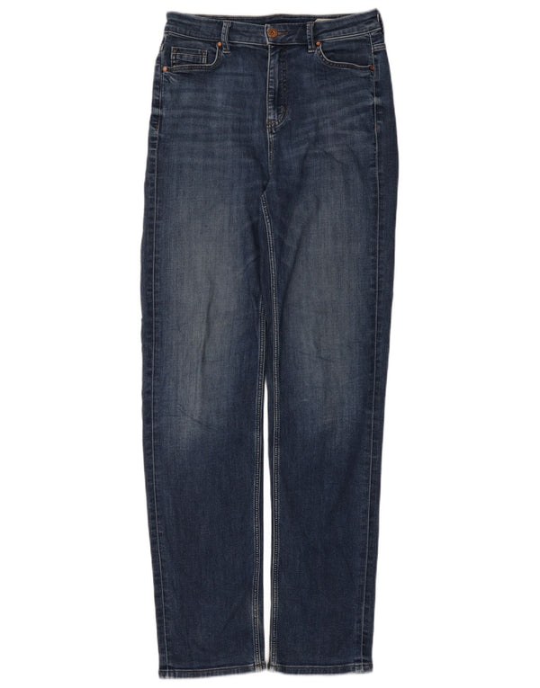 Женские прямые джинсы Marks & Spencer The Sophia UK 10, маленькие W30 L33, синие