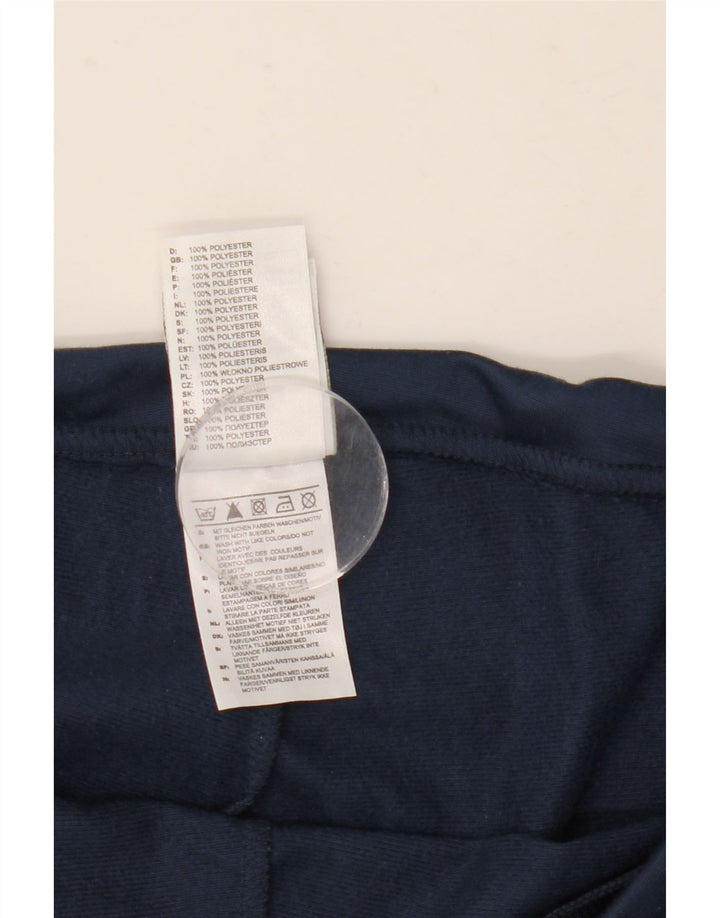 Мужские спортивные брюки Adidas, большие темно-синие, полиэстер