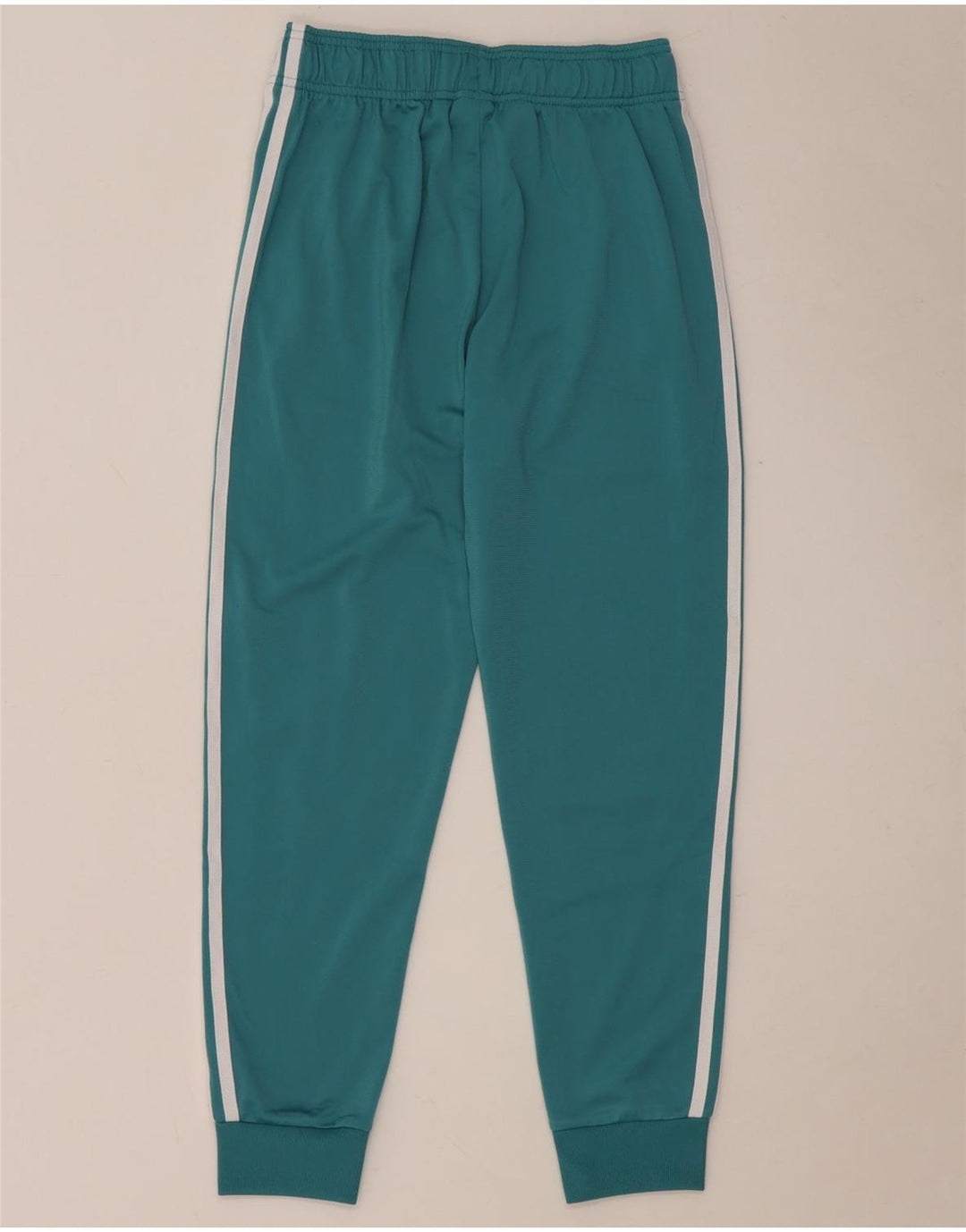 Спортивный костюм Adidas для девочек, брюки для бега, 12–13 лет, синий полиэстер