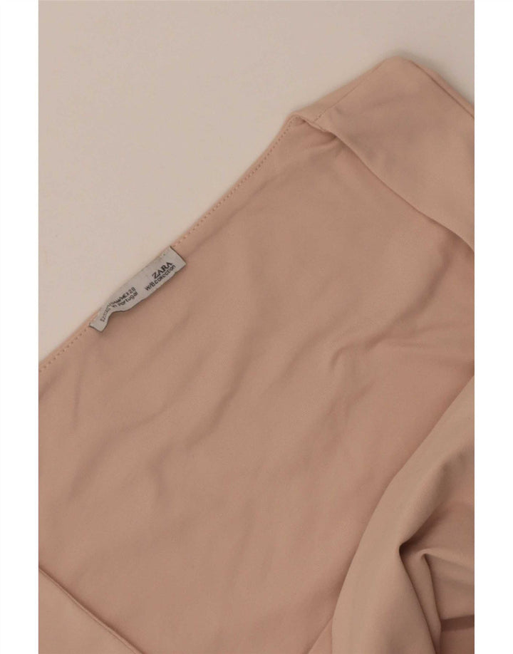 Женский жилет Zara UK 12, средний розовый