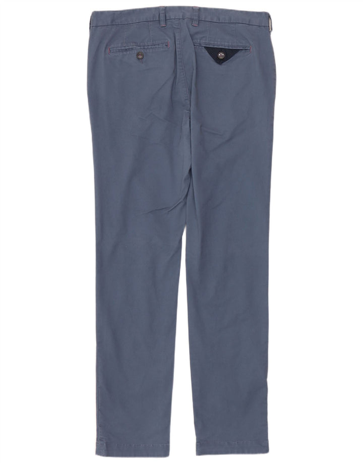 Мужские прямые брюки TED BAKER W32 L32, синий хлопок