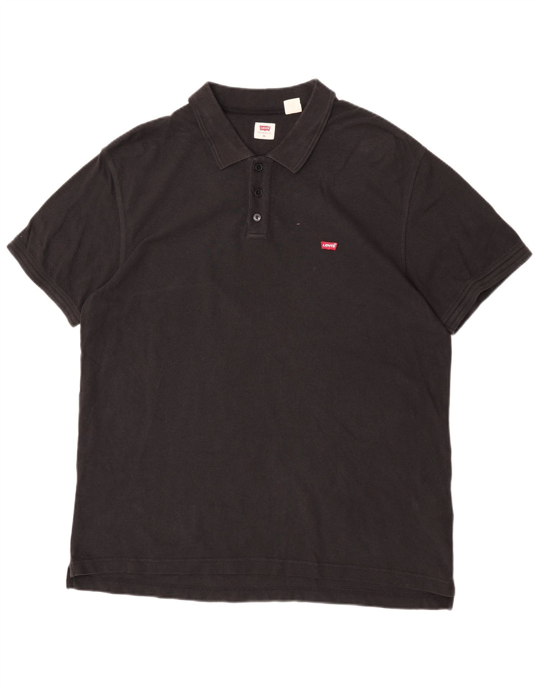 Мужская рубашка-поло Levi's XL, черный хлопок