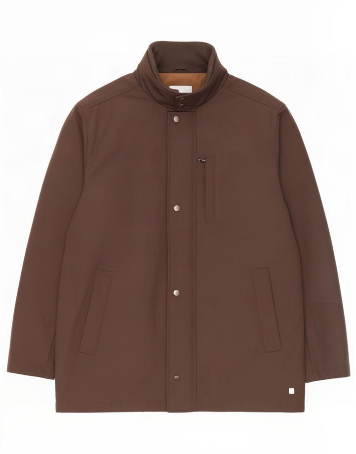Мужская универсальная куртка Hugo Boss EU 58 3XL Коричневый полиэстер