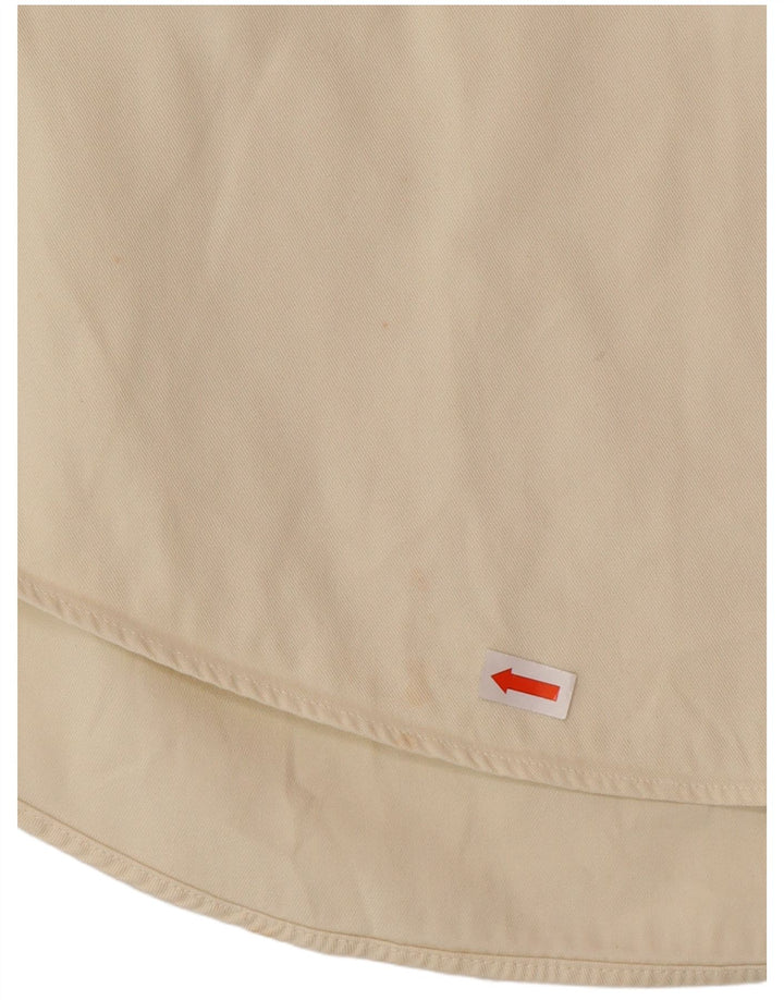 STONE ISLAND Мужская рубашка 2XL Off White Cotton Classic