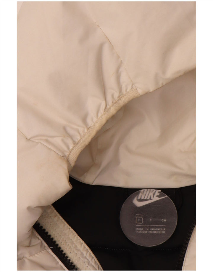 Мужская утепленная куртка NIKE UK 36, маленькая, разноцветная, с цветными блоками