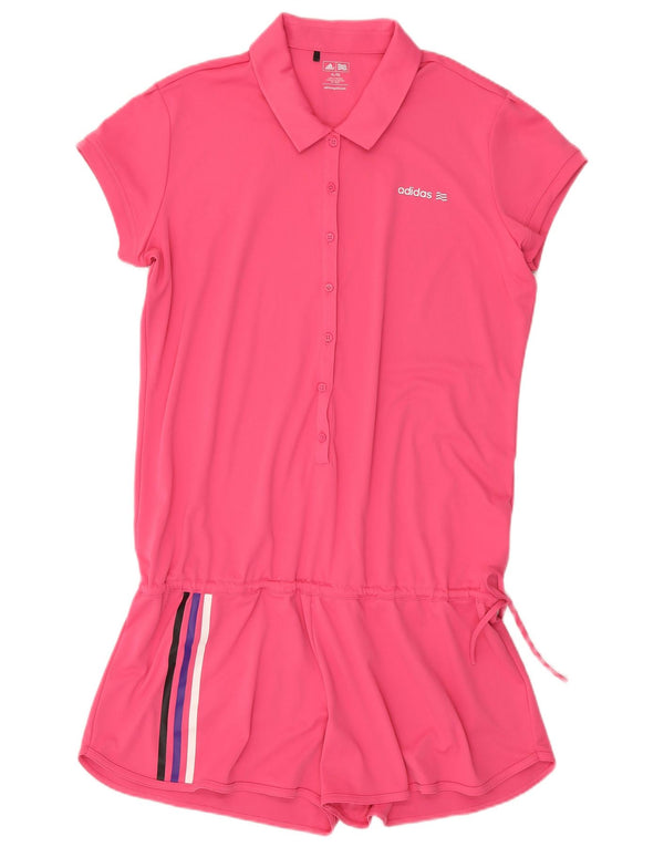 Женский комбинезон Adidas UK 18 XL, розовый полиэстер