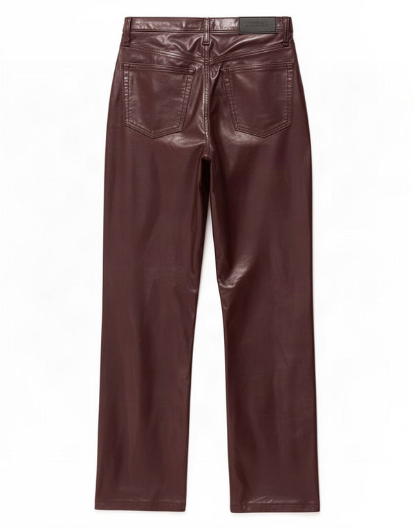 Женские прямые брюки Topshop UK 8, маленькие W26 L26, фиолетовые из полиуретана