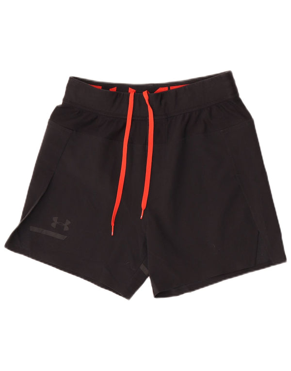 Женские спортивные шорты Under Armour Heat Gear UK 10, маленькие, темно-синие