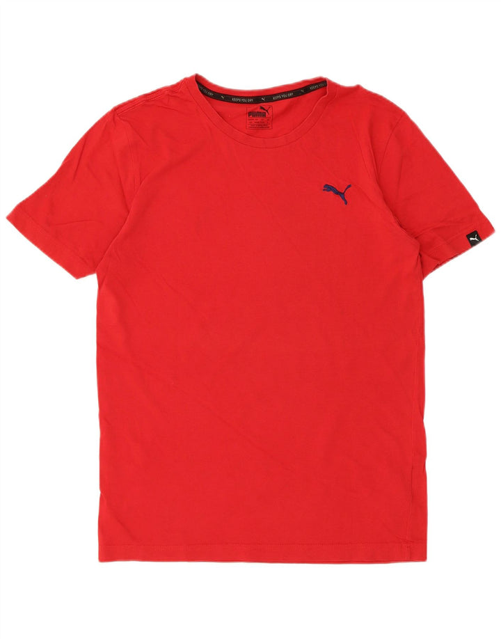 Мужская футболка Puma, маленький красный хлопок