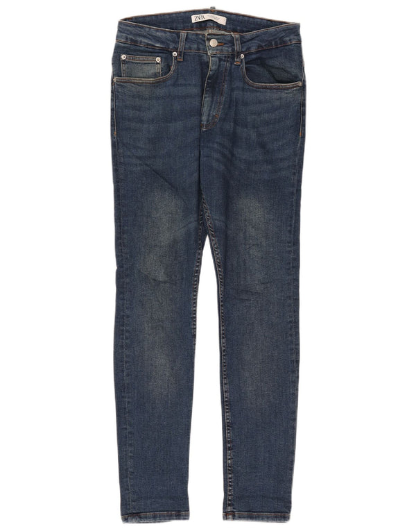 Мужские джинсы скинни Zara EU 40 Medium W31 L30 Синие, хлопок
