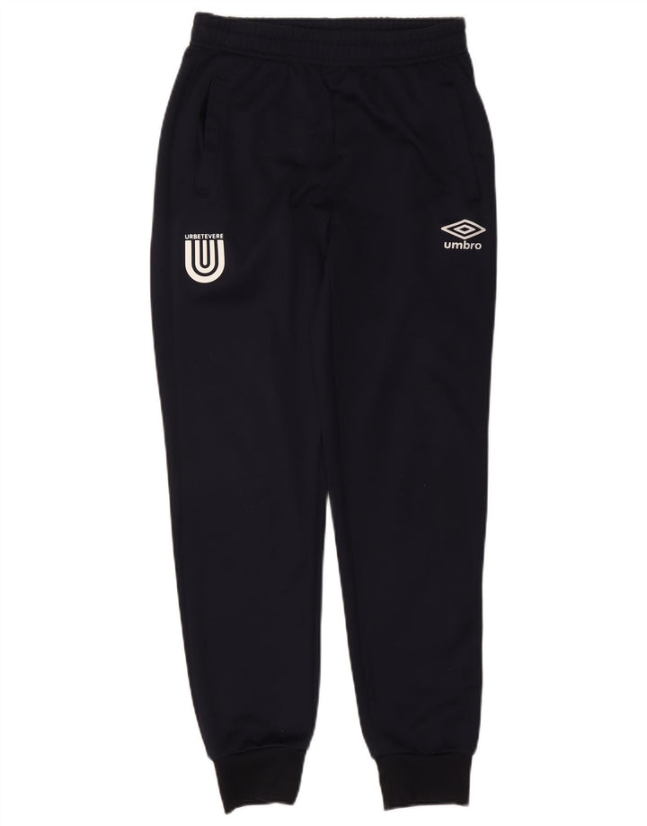Umbro Мужские спортивные брюки с графическим принтом, брюки для бега, маленькие темно-синие, полиэстер