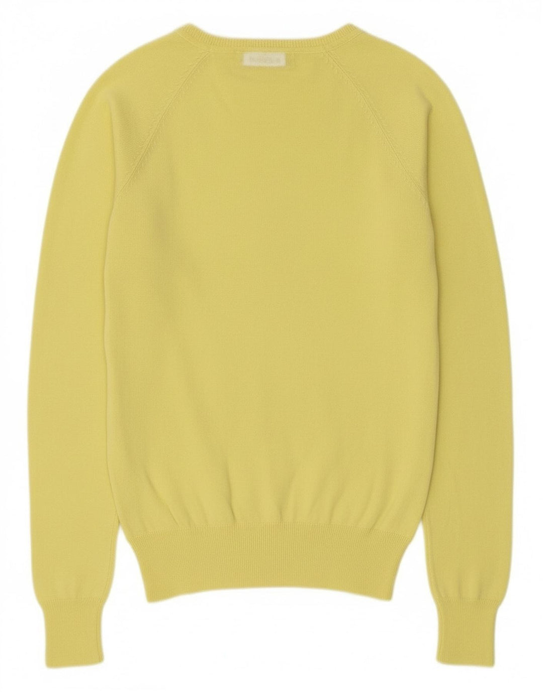 Женский кардиган Zara UK 12, хлопок среднего желтого цвета