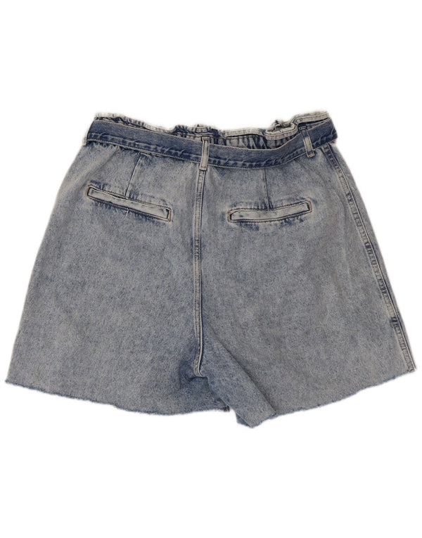 Женские джинсовые шорты Zara EU 44 XL W34 Синие