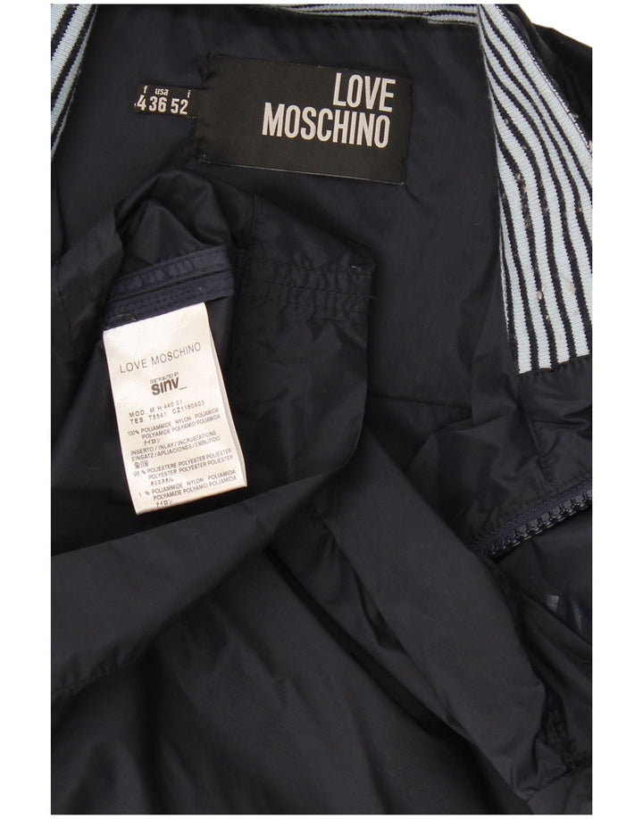 Moschino Мужской спортивный костюм Top Jacket IT 52 Large Navy Blue Полиамид