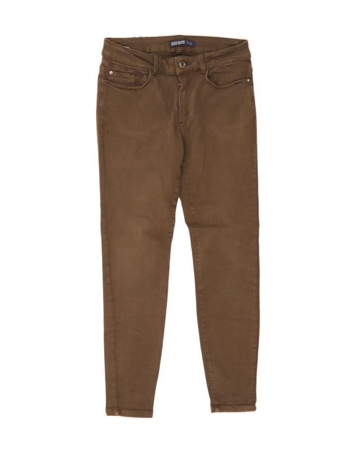ZARA Womens Skinny Jeans EU 40 Medium W30 L27 Khaki Vintage Zara and Second-Hand Zara from Messina Hembry 