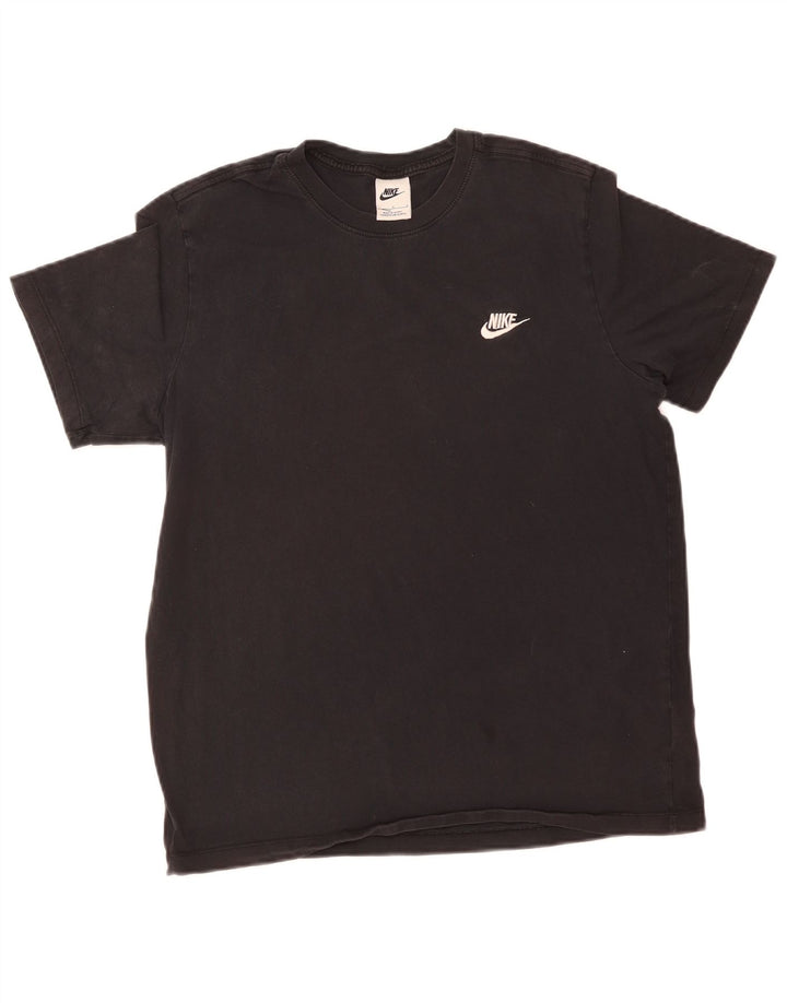 Мужская футболка Nike, большой черный хлопок