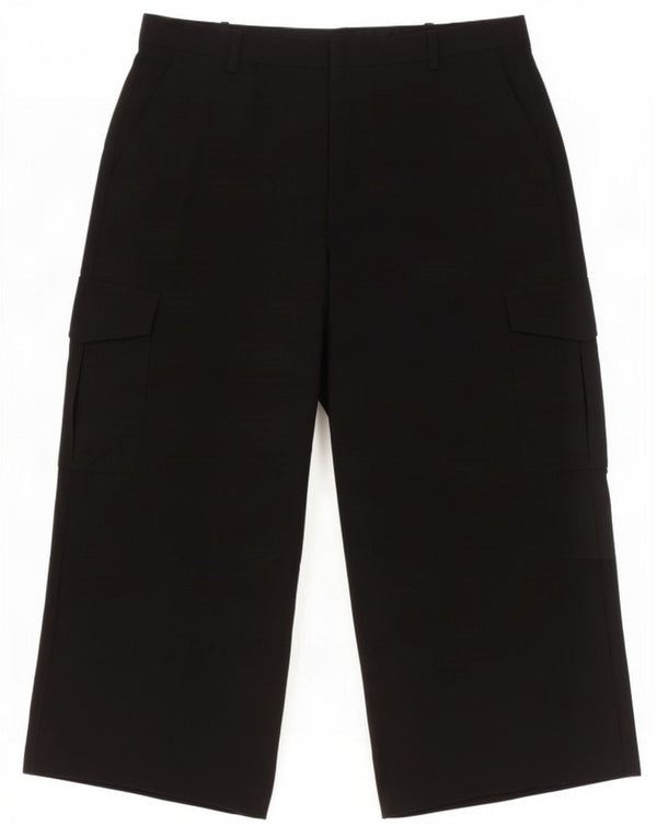 Женские прямые брюки карго Marks & Spencer UK 18 XL W38 L28 черные