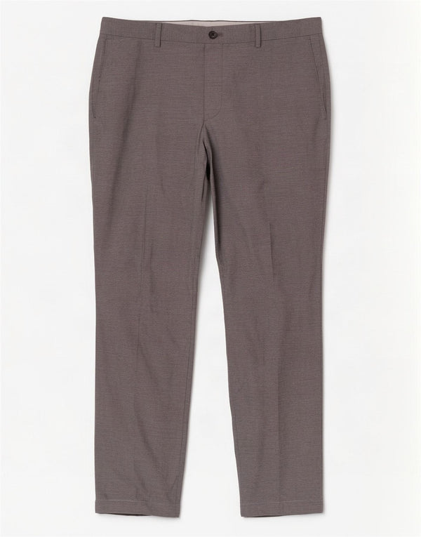 Мужские прямые брюки чинос Hugo Boss W36 L30 серые