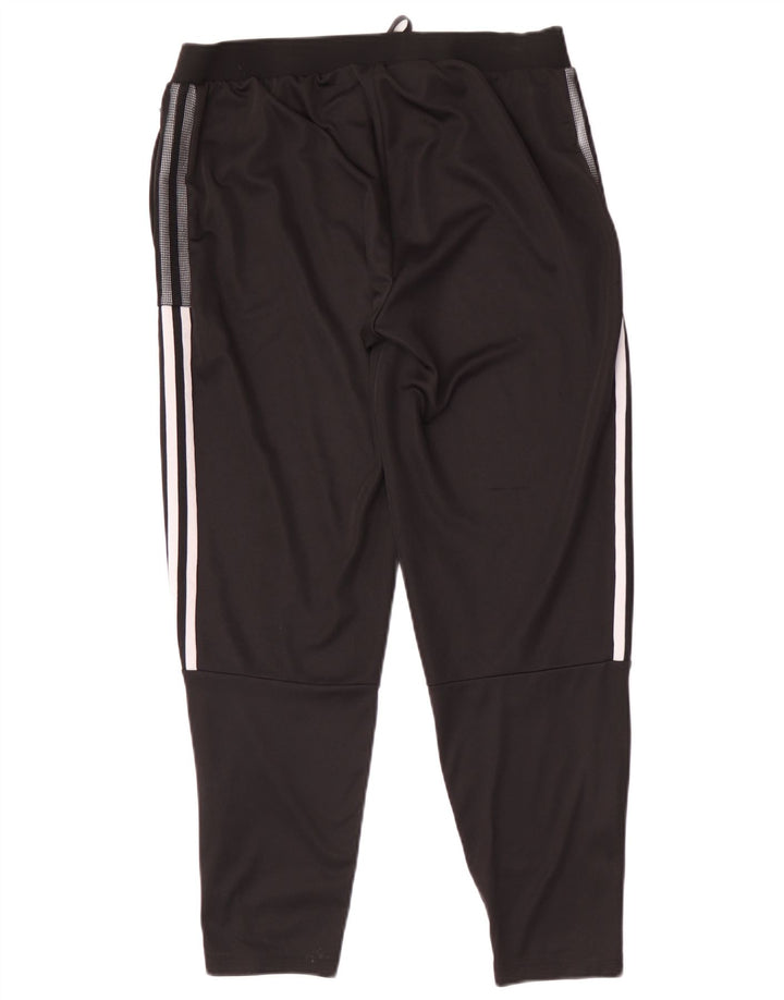 Женские спортивные брюки Adidas UK 16/18, большой черный полиэстер