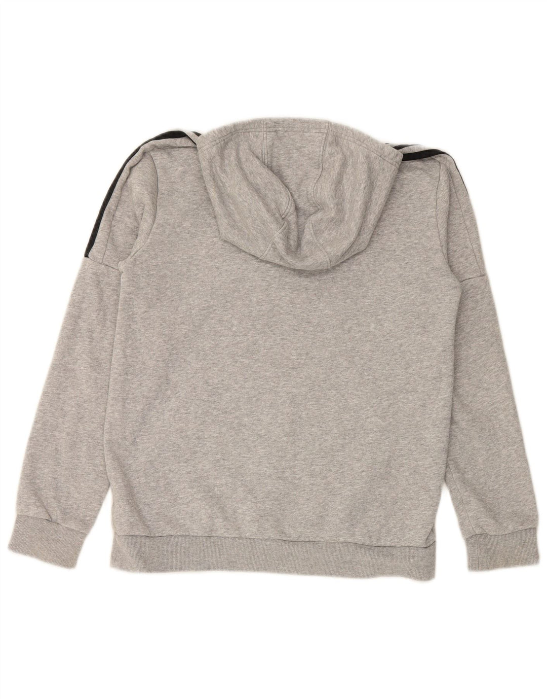 Джемпер с капюшоном ADIDAS для мальчиков 13-14 лет, серый хлопок