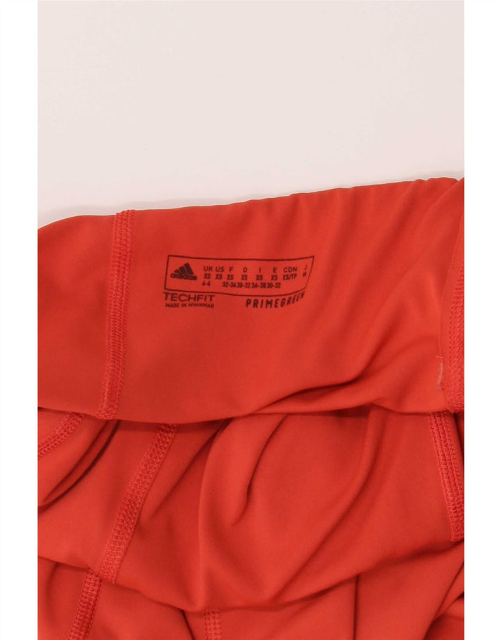 Женские леггинсы Adidas с рисунком UK 4/6 XS, красный полиэстер
