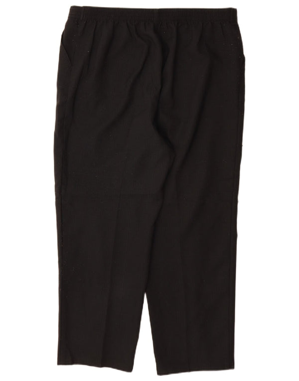 Женские прямые повседневные брюки Marks & Spencer UK 18 XL W36 L28 черные