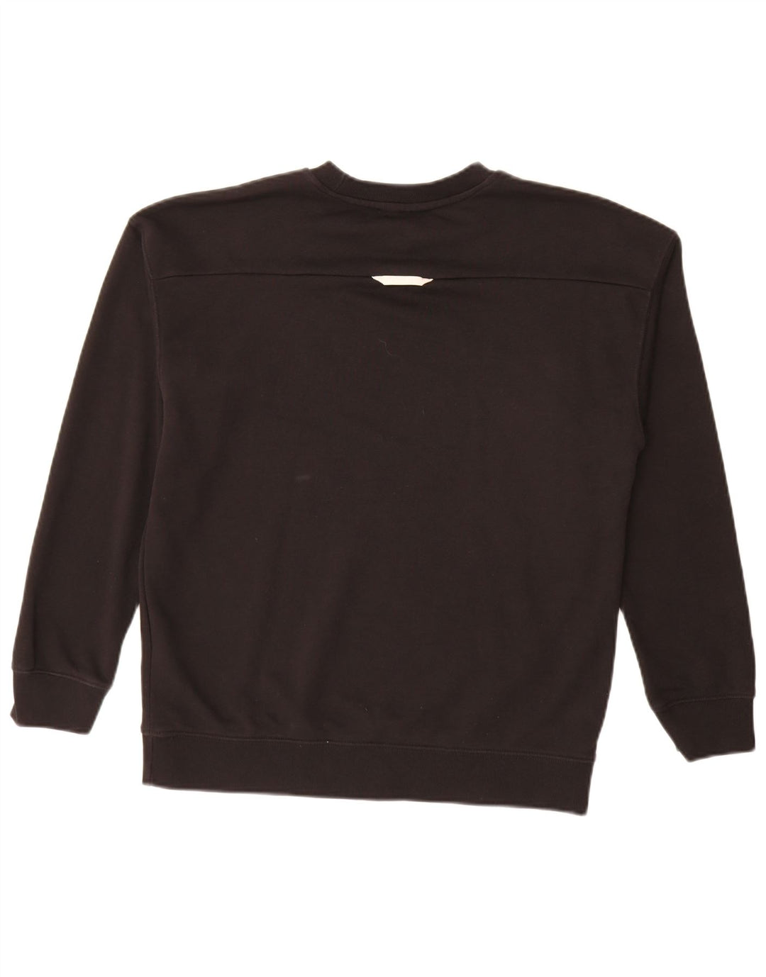 Женский свитер с рисунком ADIDAS UK 14, большой черный хлопок