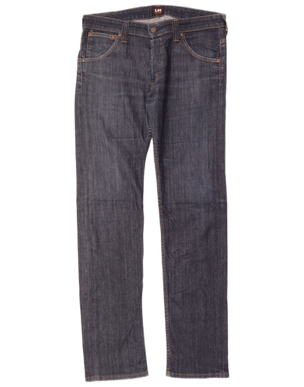Мужские джинсы Lee Powell Slim W34 L34, темно-синий, хлопок