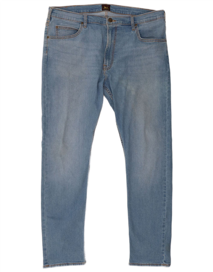 Мужские джинсы Lee Rider Slim W38 L32, синий хлопок