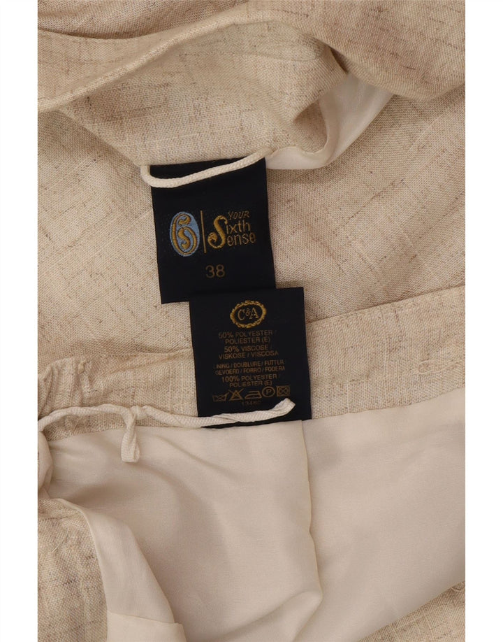 Женский комплект из 2 предметов юбки с короткими рукавами Your Sixth Sense EU 38 Medium W28 Bei