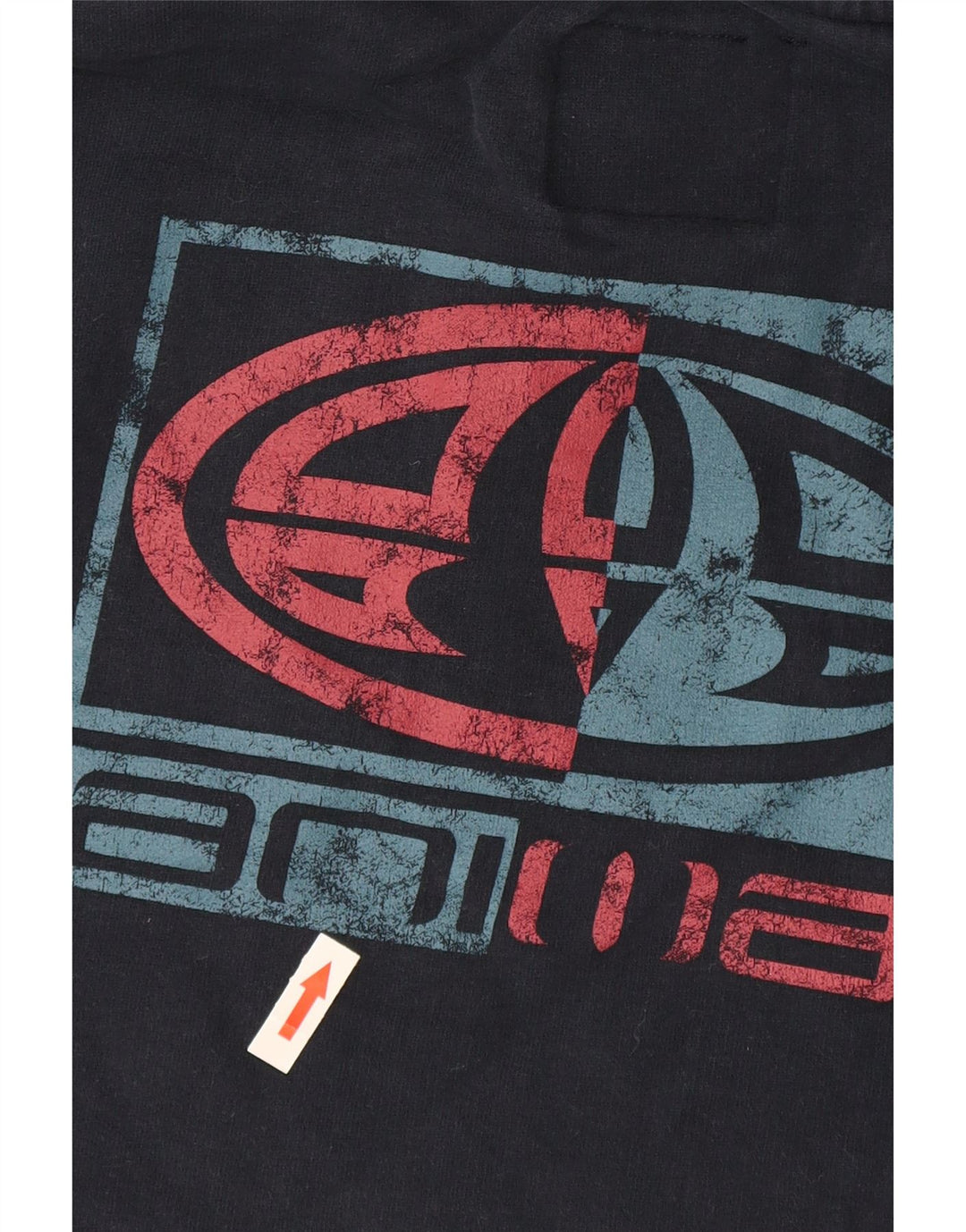 Мужской джемпер с капюшоном с рисунком животных, маленький темно-синий, хлопок