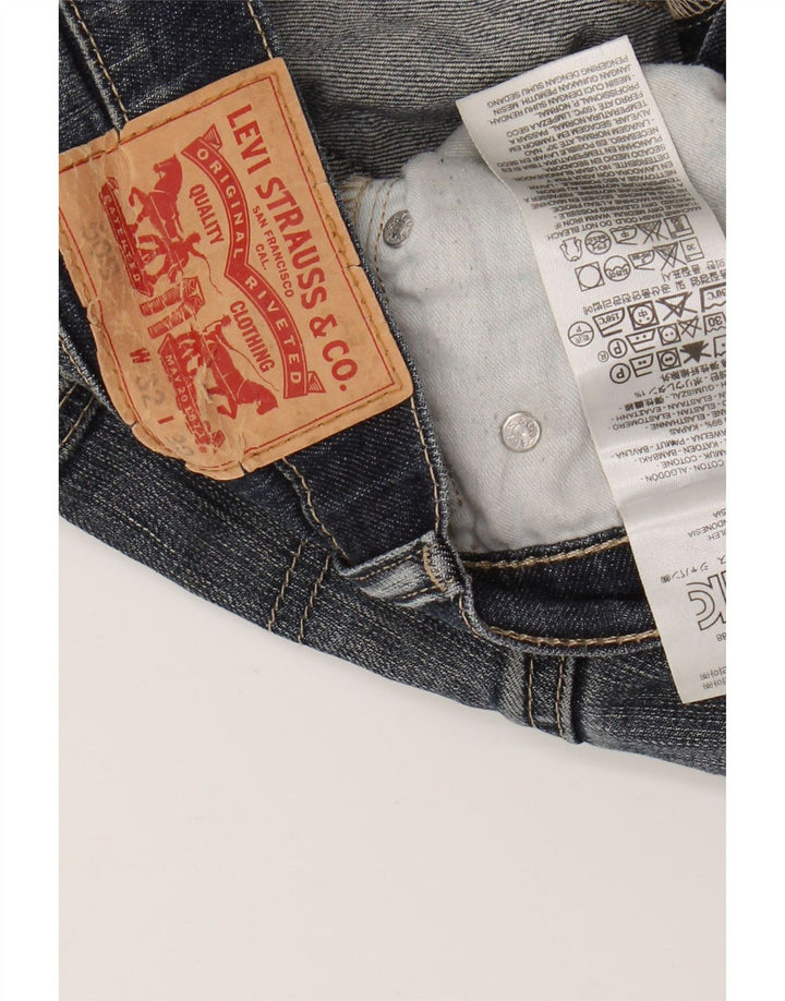 Мужские прямые джинсы LEVI'S 509 W32 L30 темно-синие, хлопок