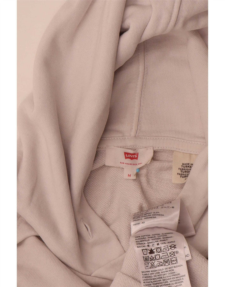 Мужской джемпер с капюшоном Levi's с рисунком, средний, бежевый, хлопковый