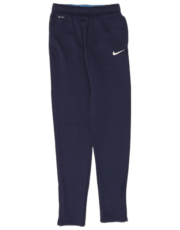 Спортивные брюки Nike Dri Fit для мальчиков 13–14 лет XL, темно-синий полиэстер