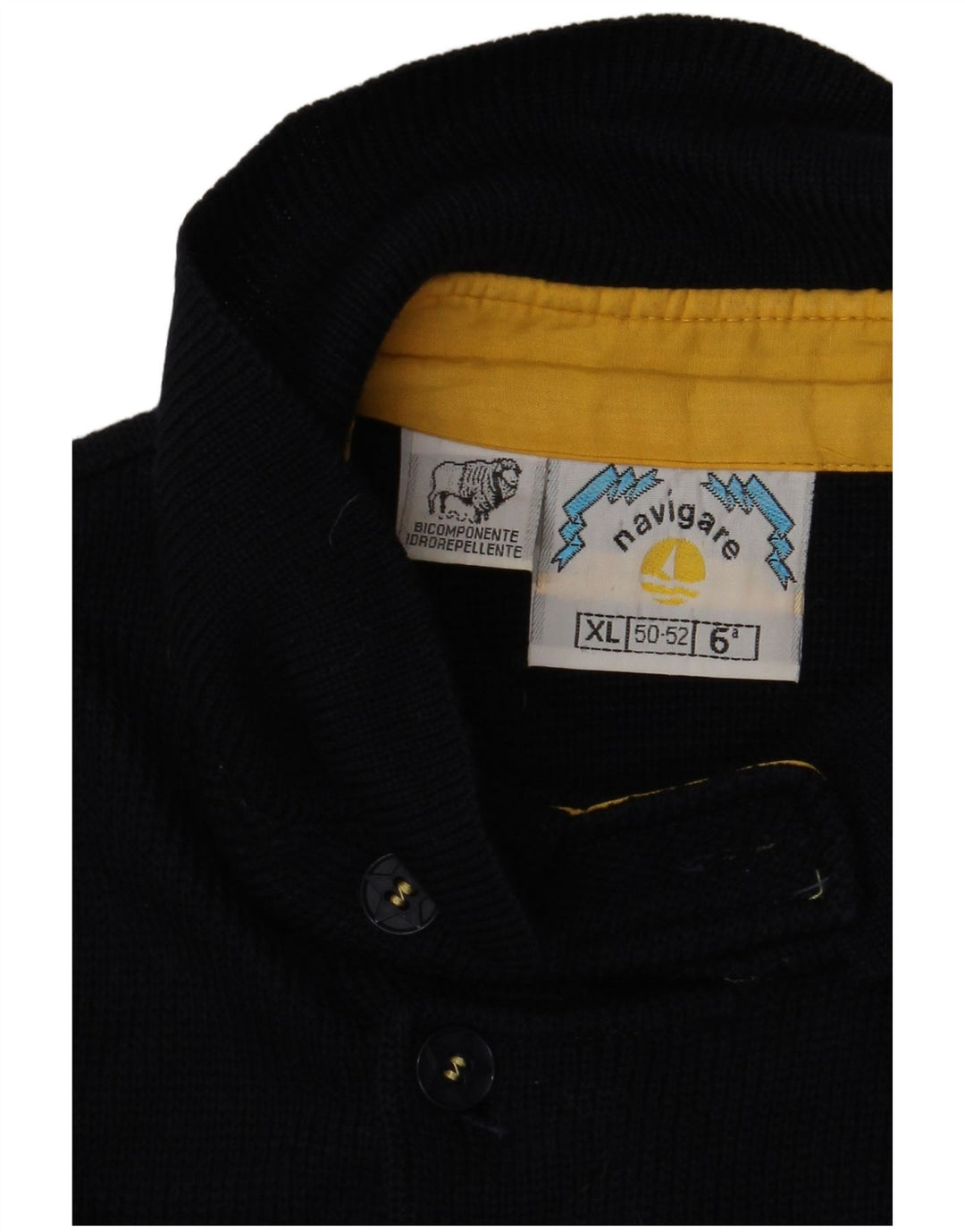 Мужской кардиган Navigare XL, темно-синий, шерсть