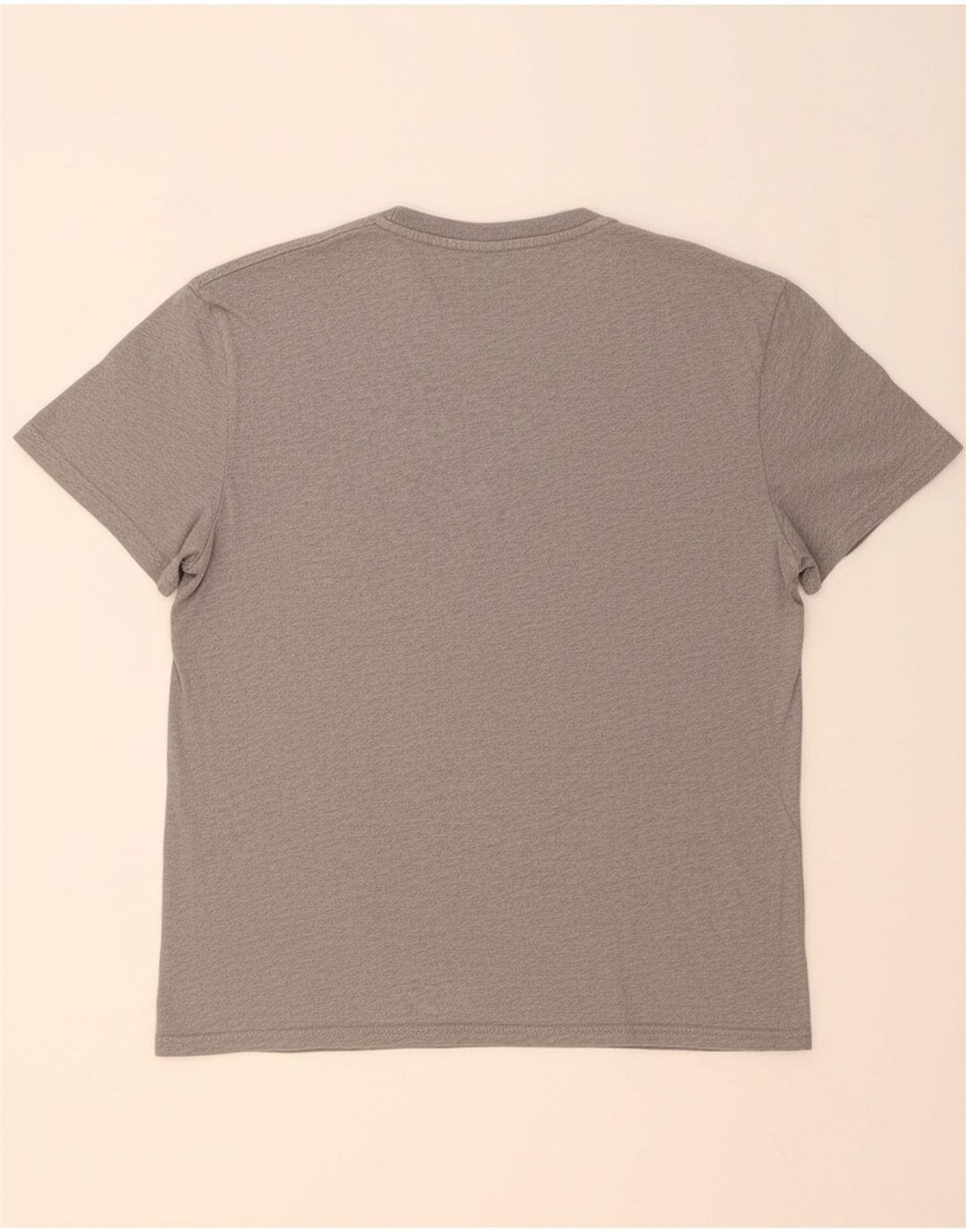 TOMMY HILFIGER Mens T-Shirt Top Large Grey Cotton