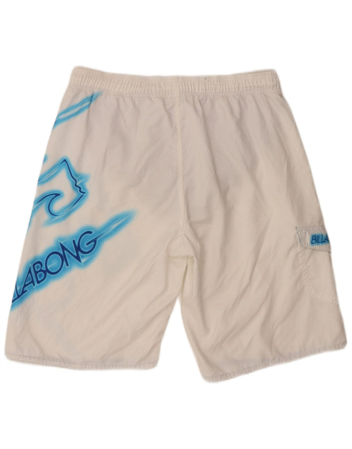 Billabong Мужские шорты для плавания с рисунком 2XL, белый полиэстер